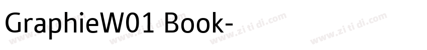GraphieW01 Book字体转换